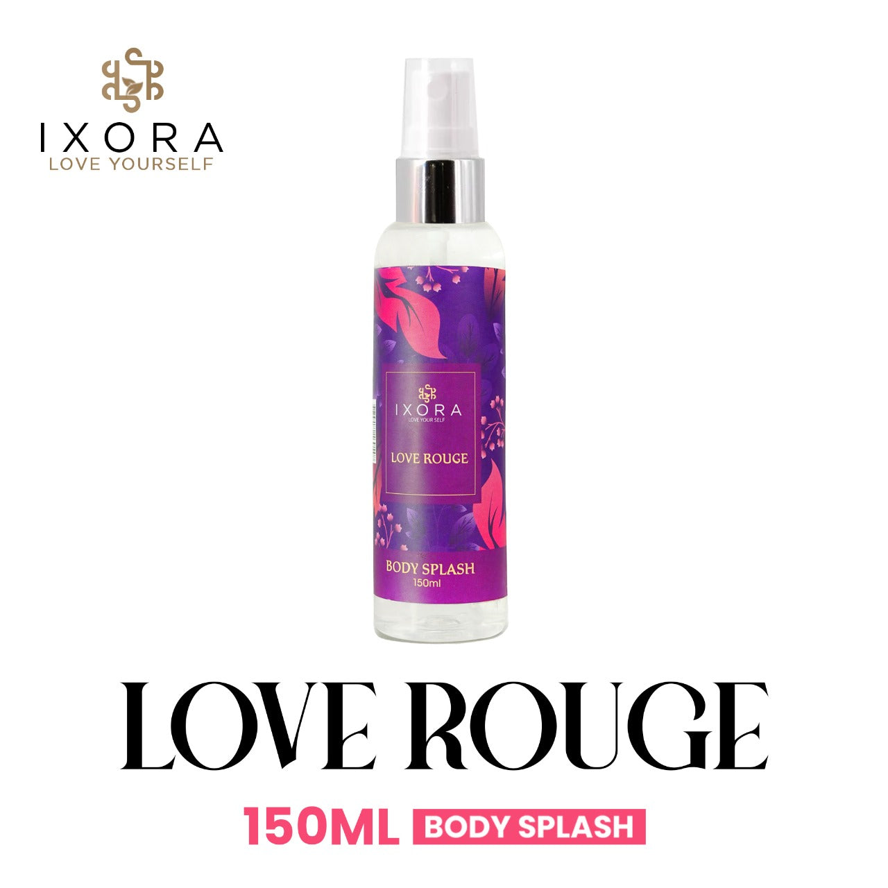 IXORA | Beauty & Love Rouge Pack of 2 Body Mist Perfume 150 ML