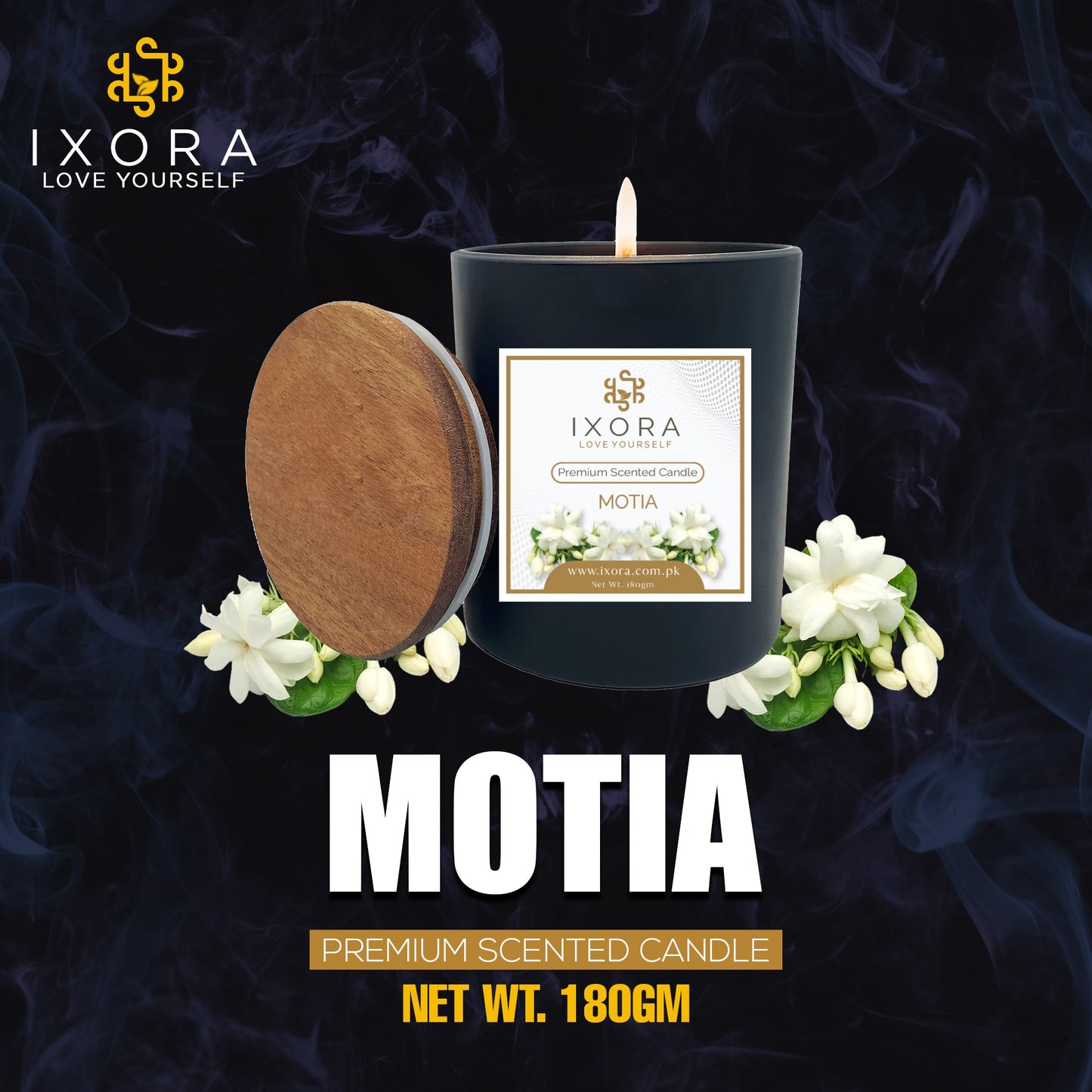 IXORA Premium Scented Candle MOTIA