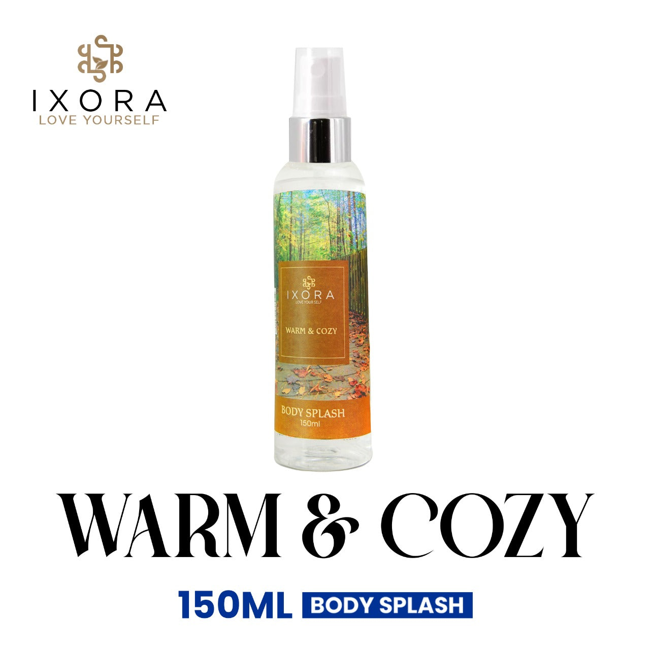 Ixora | Warm & Cozy Body Mist Perfume 150 ML